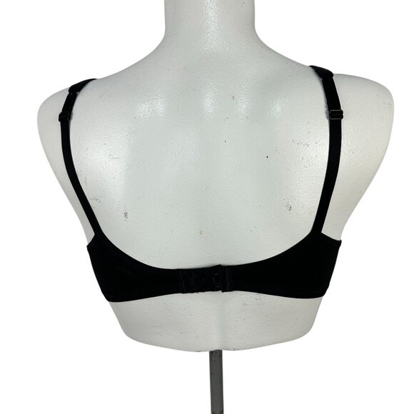 Fruit Of The Loom Black 38D Underwire Bra With Adjustable Straps - Picture 3 of 6